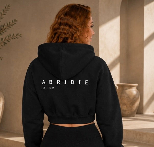 Essential Crop Hoodie