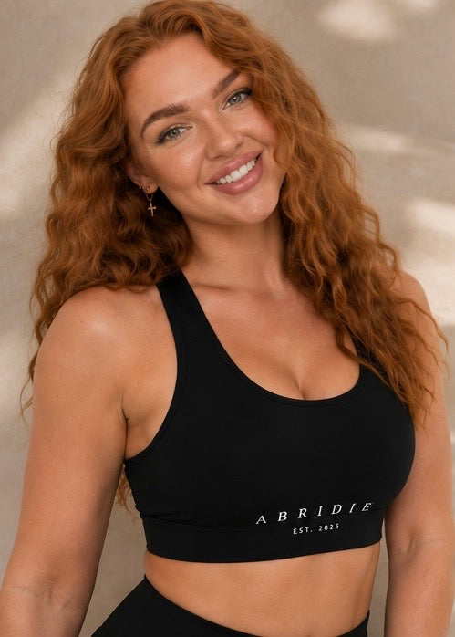 A BRIDIE Essential Cropped Sports Bra