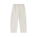 Belted Barrel Pants