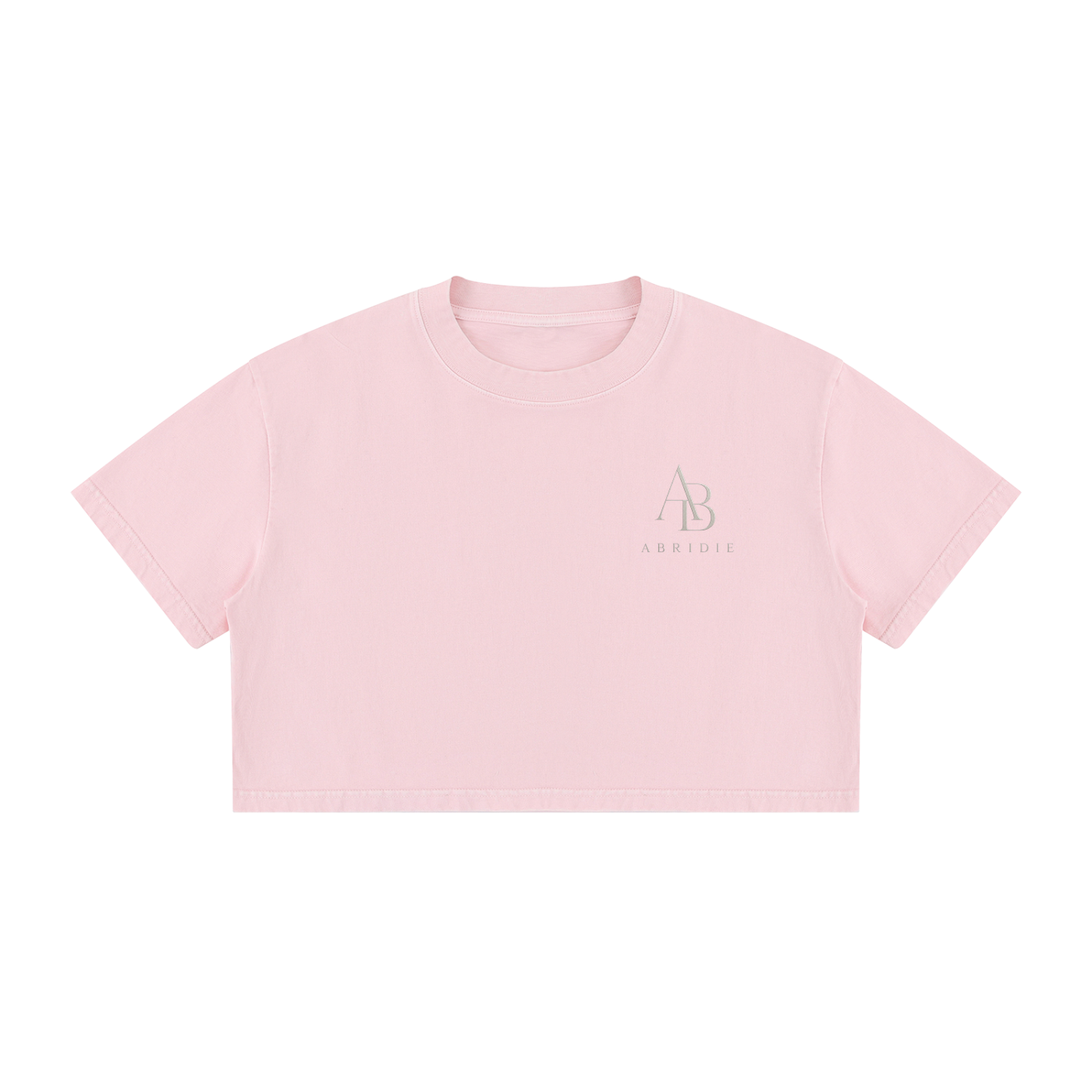 The Sienne Mineral-Wash Crop Tee
