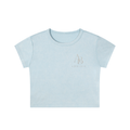 The Amara Snow-Wash Crop Tee