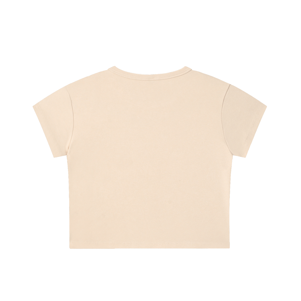 The Amara Snow-Wash Crop Tee