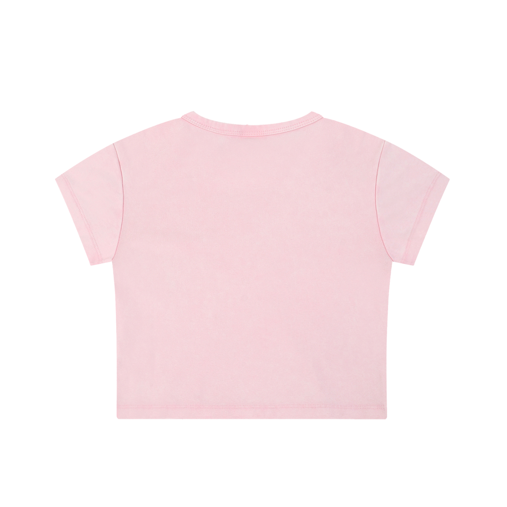 The Amara Snow-Wash Crop Tee