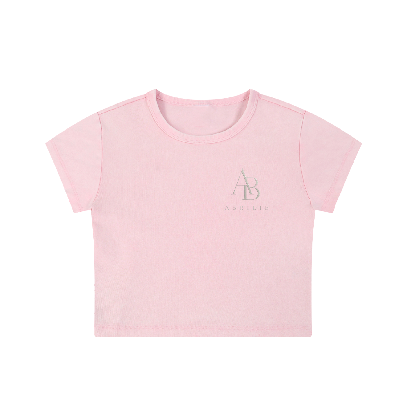 The Amara Snow-Wash Crop Tee