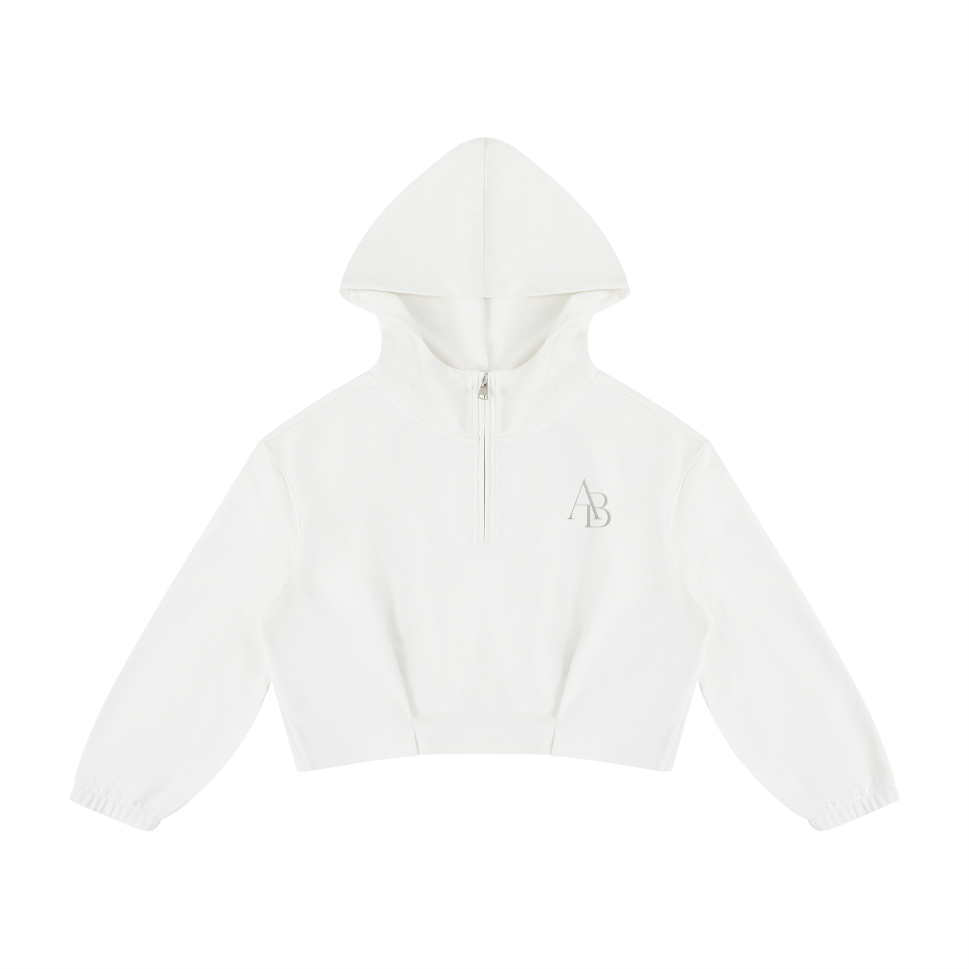 The Élan Boxy Quarter-Zip Hoodie