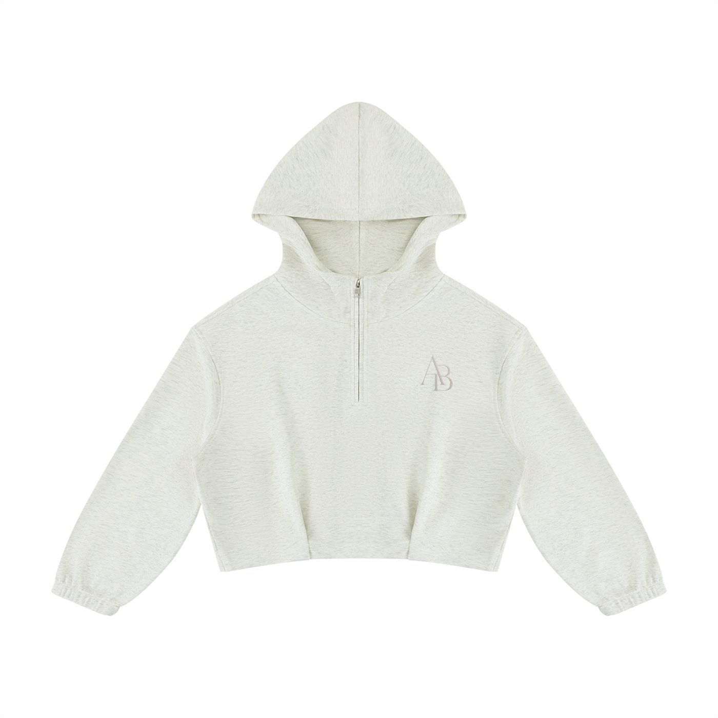 The Élan Boxy Quarter-Zip Hoodie