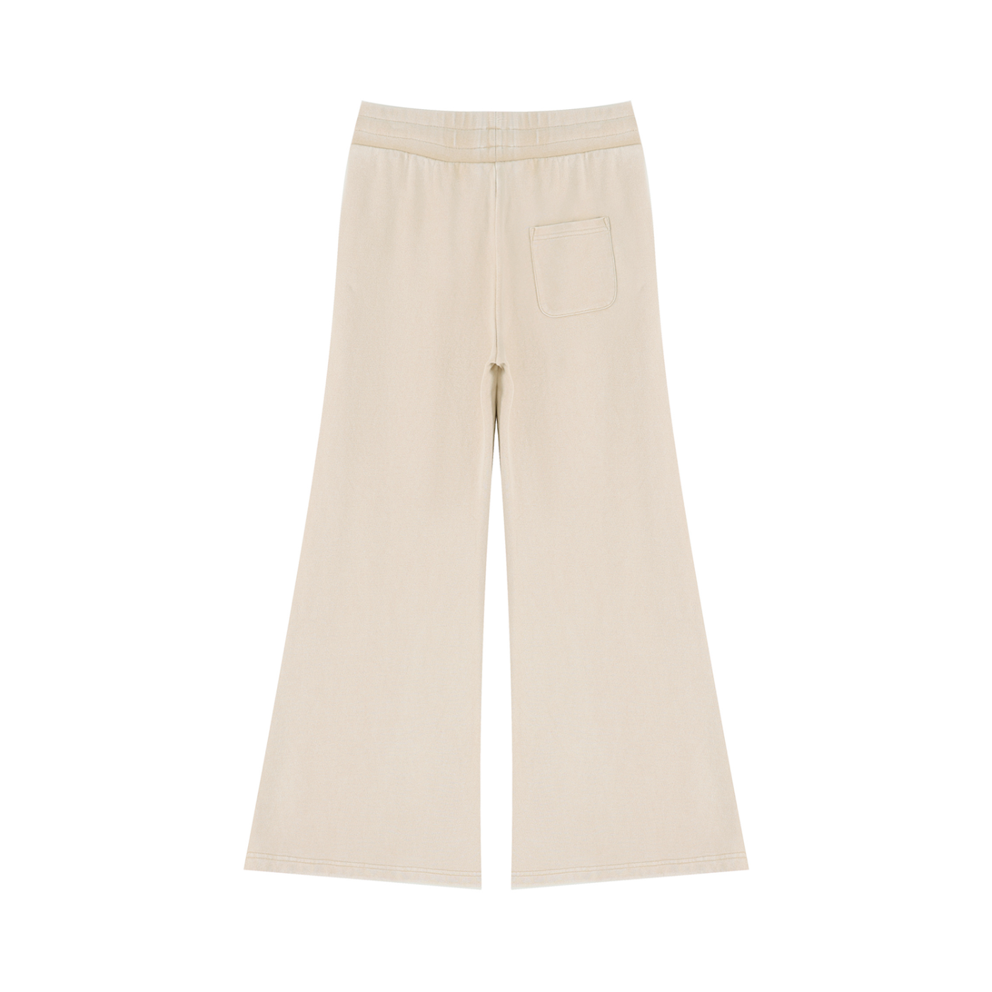 The Sienna Mineral-Wash Flare Sweatpants