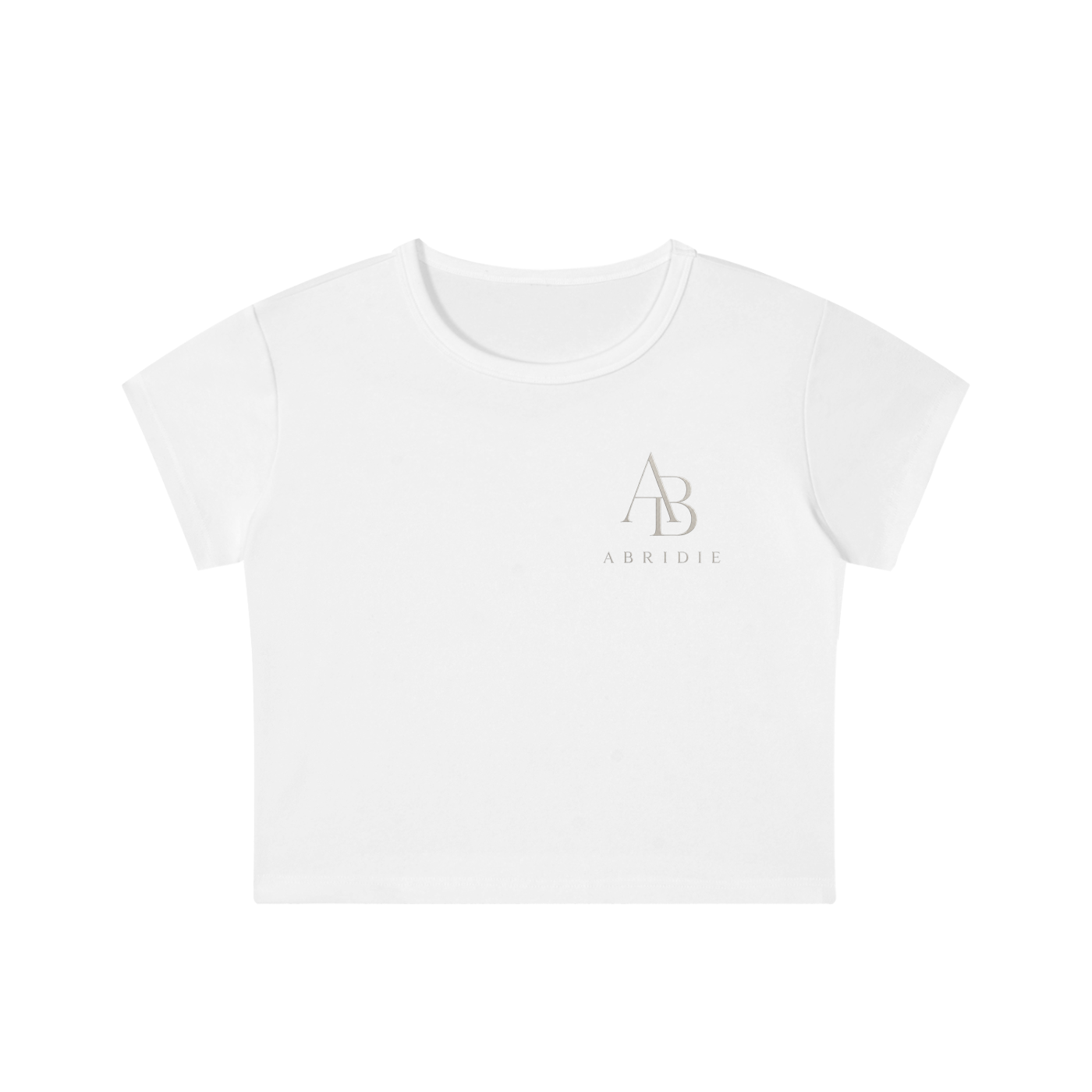 The Amara Snow-Wash Crop Tee