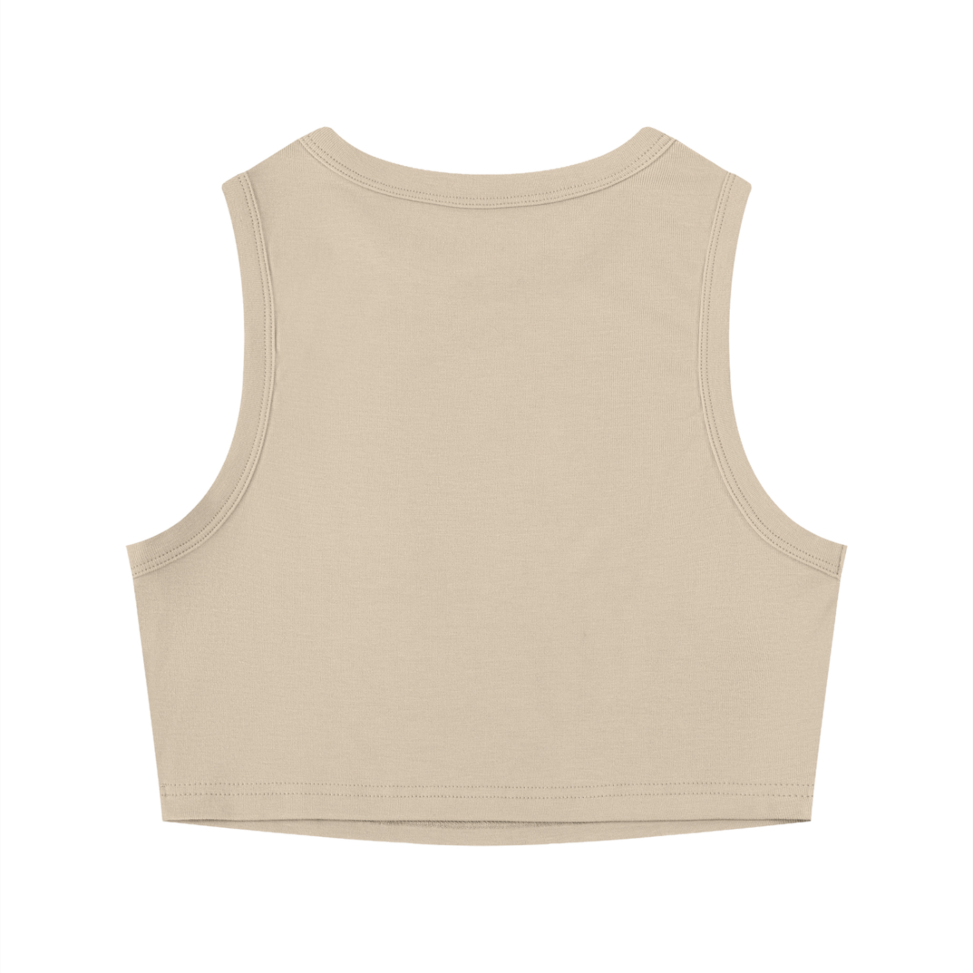 Essential Fitted Crop Tank